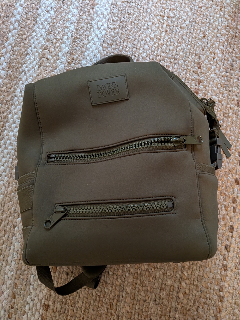 Dagne Dover Diaper Backpack in Olive Green
